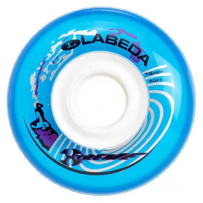 Labeda Extreme Soft 1-teilige Rollhockey-Räder (Blau, 80 mm) (80 mm) (LABEDA)