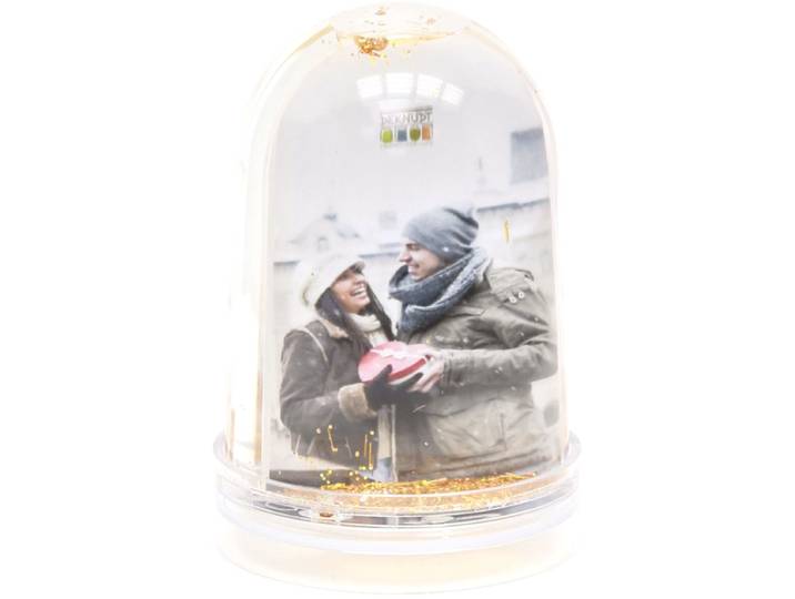 Deknudt Frames foto sneeuwbol S66FA7 - transparant - 2x foto 5\,2x8\,7