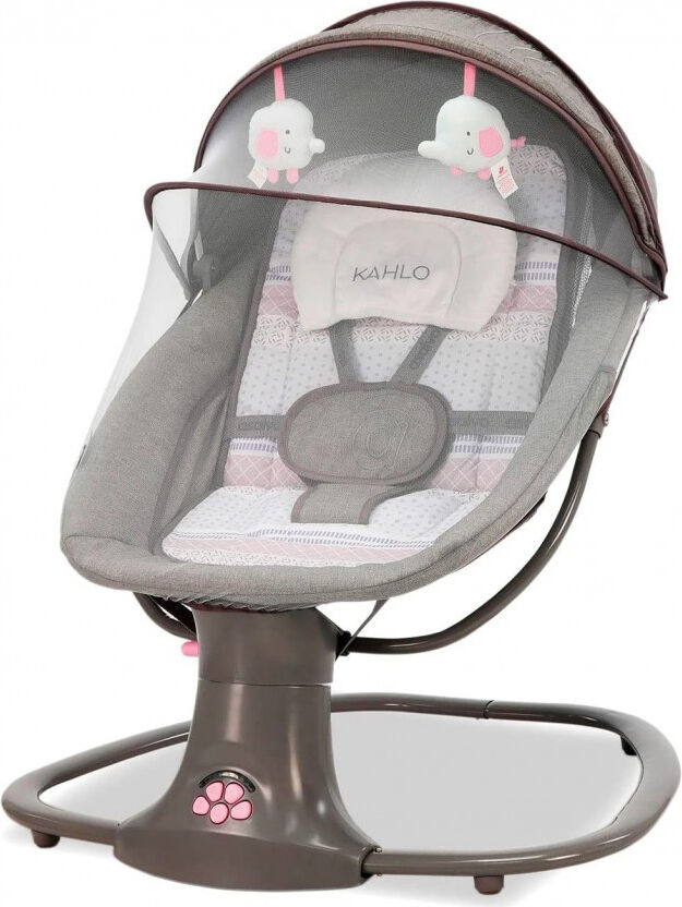 asalvo 19653 Bouncer And Swing Kahlo - Sdraietta Neonato Elettrica Max 9 Kg Dondolo Altalena Per Neonati Colore Stone