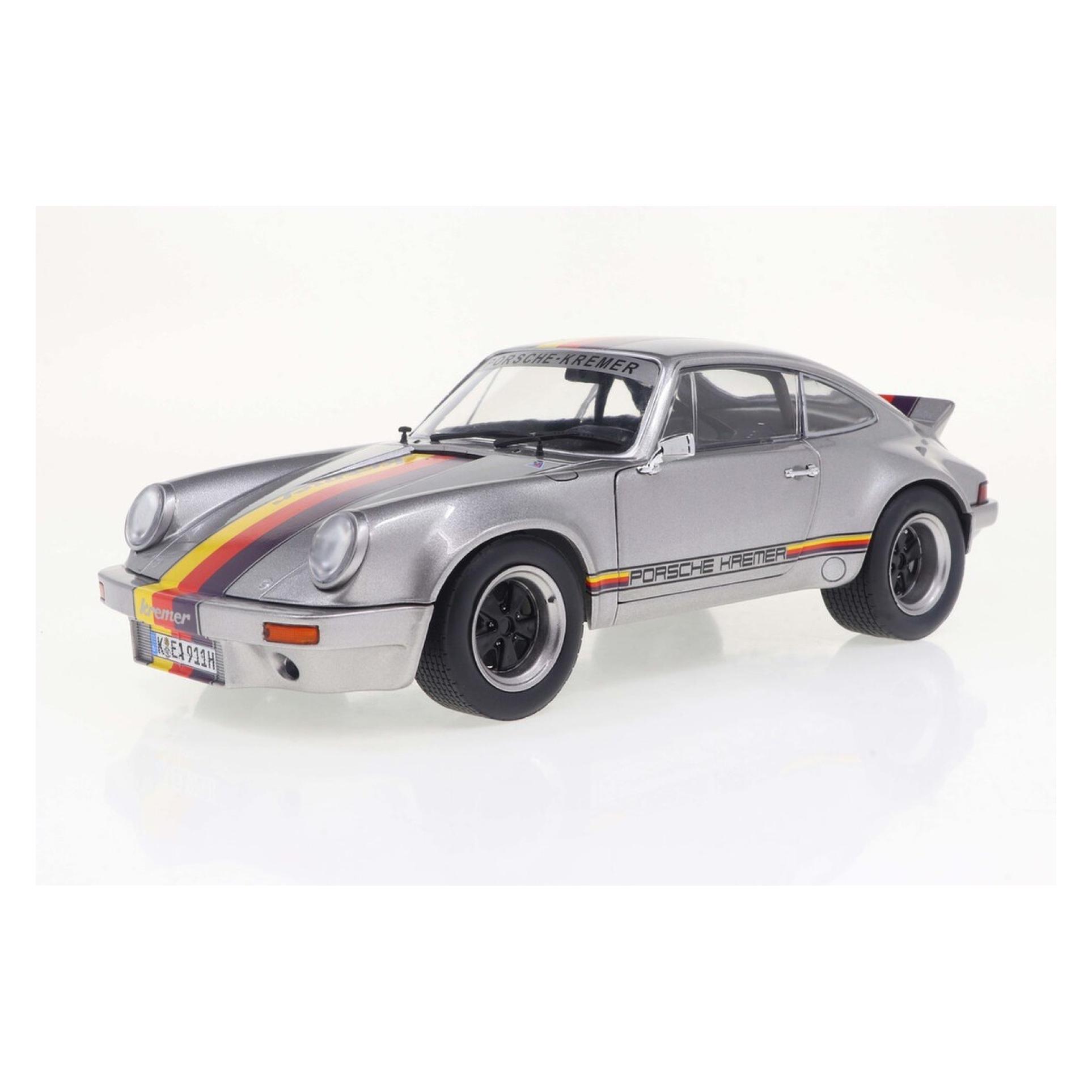 Solido 1:18 Porsche 911 RSR Kremer 1973 silber (421186416)