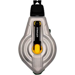 Stanley Schlagschnur STHT47611-0, FATMAX, aus Aluminium, Schnellkurbel 6 zu 1, Schnurlänge 30m