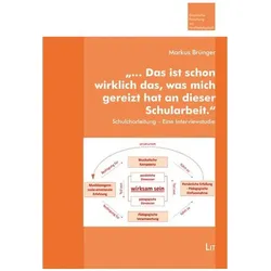 "... Das ist schon wirklich das, was mich gereizt hat an dieser Schularbeit.", Fachbücher von Markus Brünger