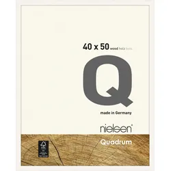 Nielsen 654002 Quadrum deckend weiß 40X50cm