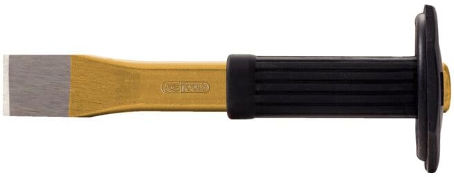 Burins plats avec poignée de sécurité, oval, 300mm ; KS Tools (162.0114)