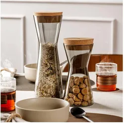 Leonardo Vorratsdose Forma X 1.6 l, Grau, Vorratsbehälter, Braun, Transparent, Grau