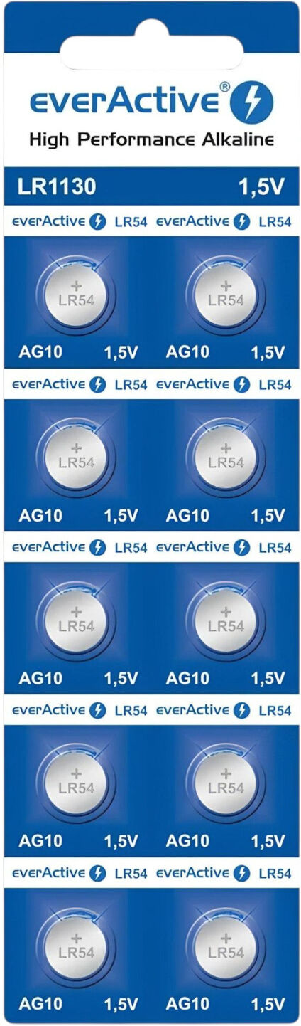 Everactive Batterie - LR1130 / LR54 - 10 Stk