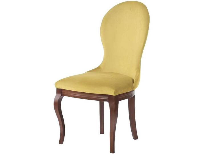 Xlmoebel Polsterstuhl Designer Relaxstuhl aus Holz mit bequemer Sitzfläche, Hergestellt in Europa