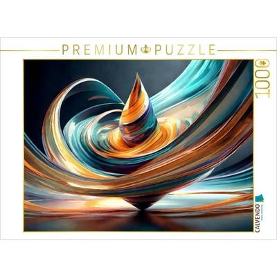 CALVENDO Puzzle Kreisel | 1000 Teile Lege-Größe 64x48cm Foto-Puzzle für glückliche Stunden