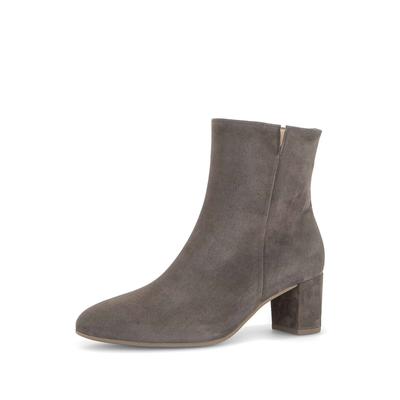 Stiefelette GABOR "Elegante Stiefelette", Damen, Gr. 42, grau, Schuhe Stiefelette