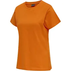 hummel hmlRED Heavy T-Shirt Damen orange tiger M
