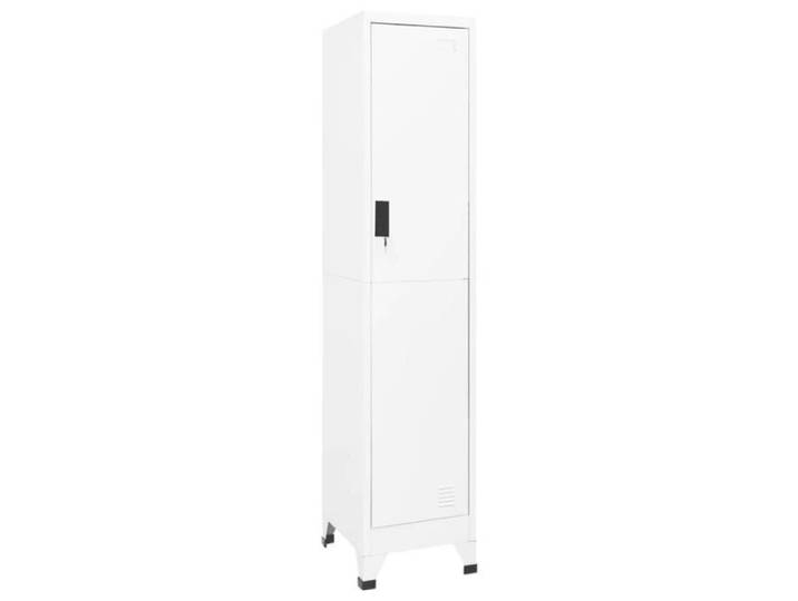 Armoire à casiers Blanc 38x45x180 cm Acier 339772