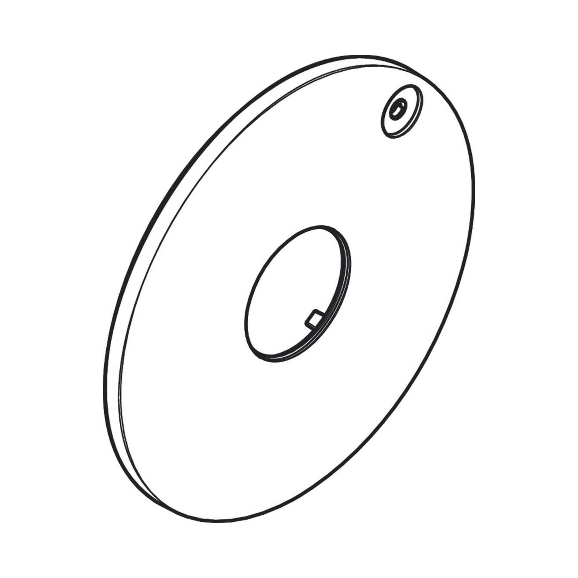 hansgrohe Rosette DuoTurn S 1 Verbraucher MW (94923700)