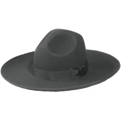 Zimmermannshut "LUDWIG" breite Krempe schwarz - 53 - schwarz