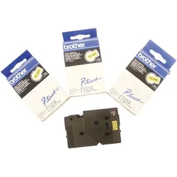 Brother Original P-Touch Farbband schwarz auf gelb (TC-601)