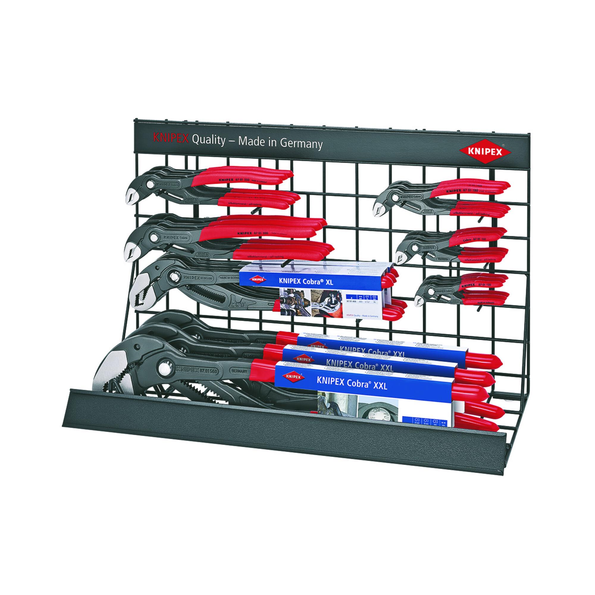 KNIPEX 00 19 29 Cobra® Sortiment im Verkaufsdisplay 610 mm)