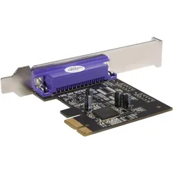 StarTech 1 Port PCIe-Erweiterungskarte - PCI-Express zu Parallele Schnittstellenkarte - D, Kontrollerkarte