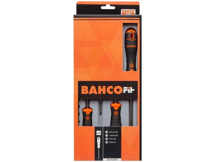 BAHCO schroevendraaier set 4 stuks