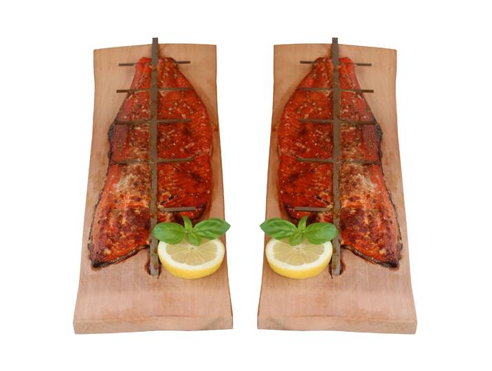 Flammlachs Brett 2er Set