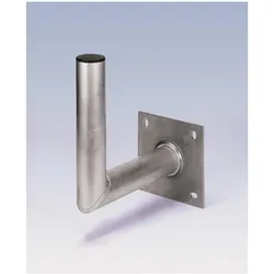 Hama SAT-Wandhalterung aus Aluminium, 25 (Spiegel + Antennen Montage), SAT Zubehör, Silber