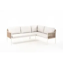Loungesofa Pescara Polypropylen Beige