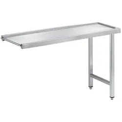 EURAST - Ein- und ausgangstisch dome glatt und mitte - 1600x600x850 mm - 16661SCS