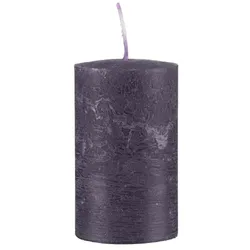 Kopschitz Kerzen durchgefärbte Rustic Kerzen Lila 50 x Ø 50 mm, 1 Stück
