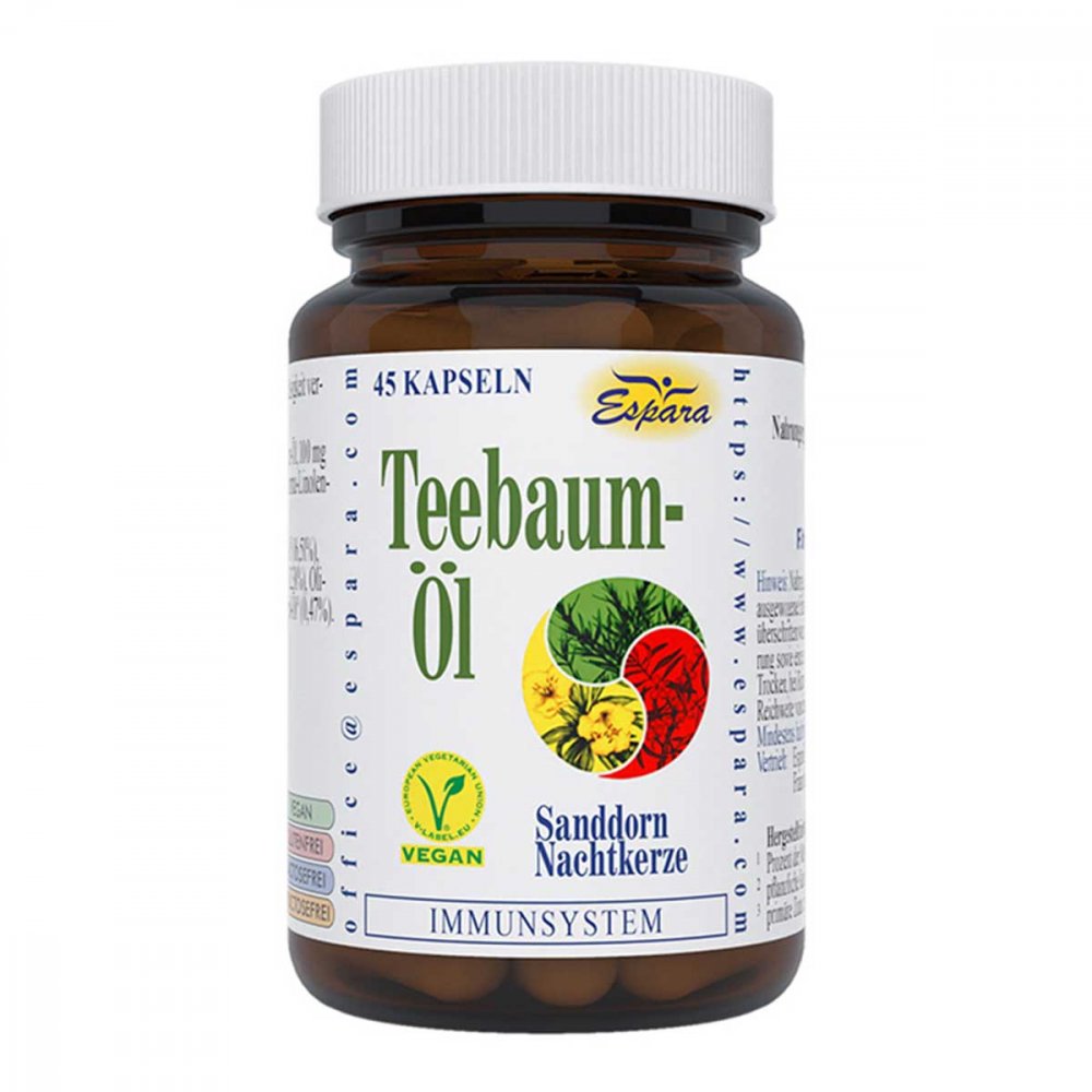 Espara GmbH Teebaum öl Kapseln 16356012