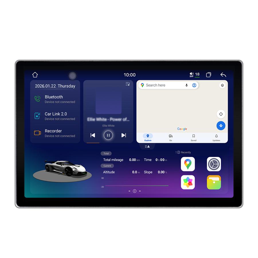 2K-Display 6+128GB Android Autoradio für Fiat Ducato Citroen Jumper Peugeot Boxer (2007-21) Wohnmobil/Camper mit CarPlay & Android Auto Navi Bluetooth