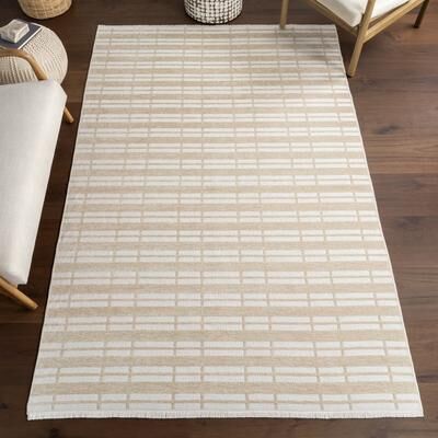 Nuloom Mortica SuperiorWash Striped Machine Washable Area Rug