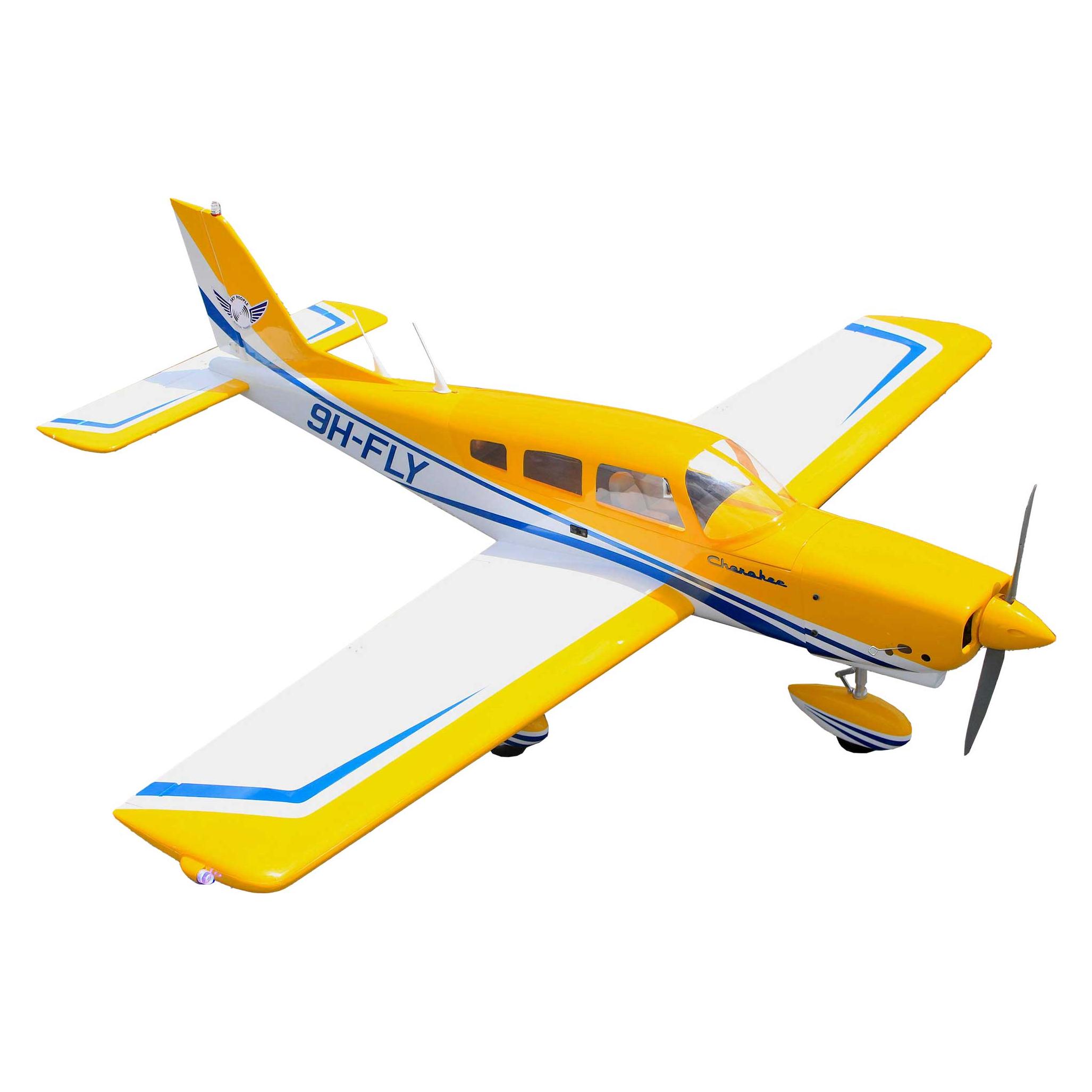 Seagull Models ( SG-Models ) Piper Cherokee 60" 10-15cc ARF Gelb (SEA386)