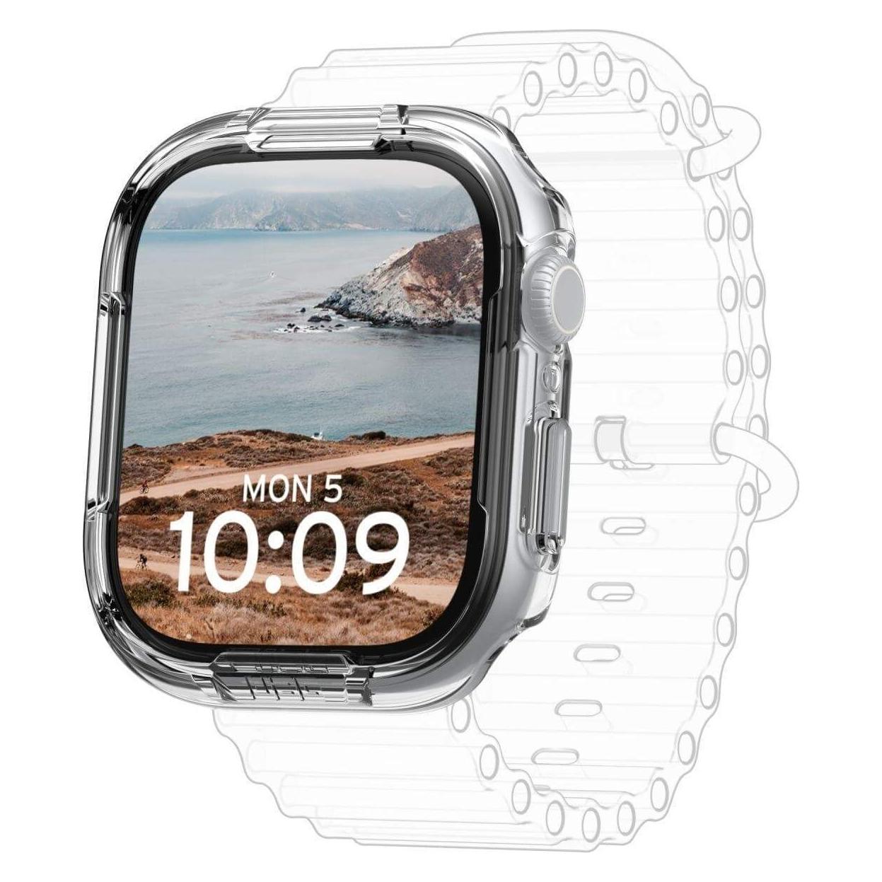 UAG Urban Armor Gear Scout Case| Apple Watch Series 10 46mm| transparent| (1A4417114G4G) (1A4417114G4G)
