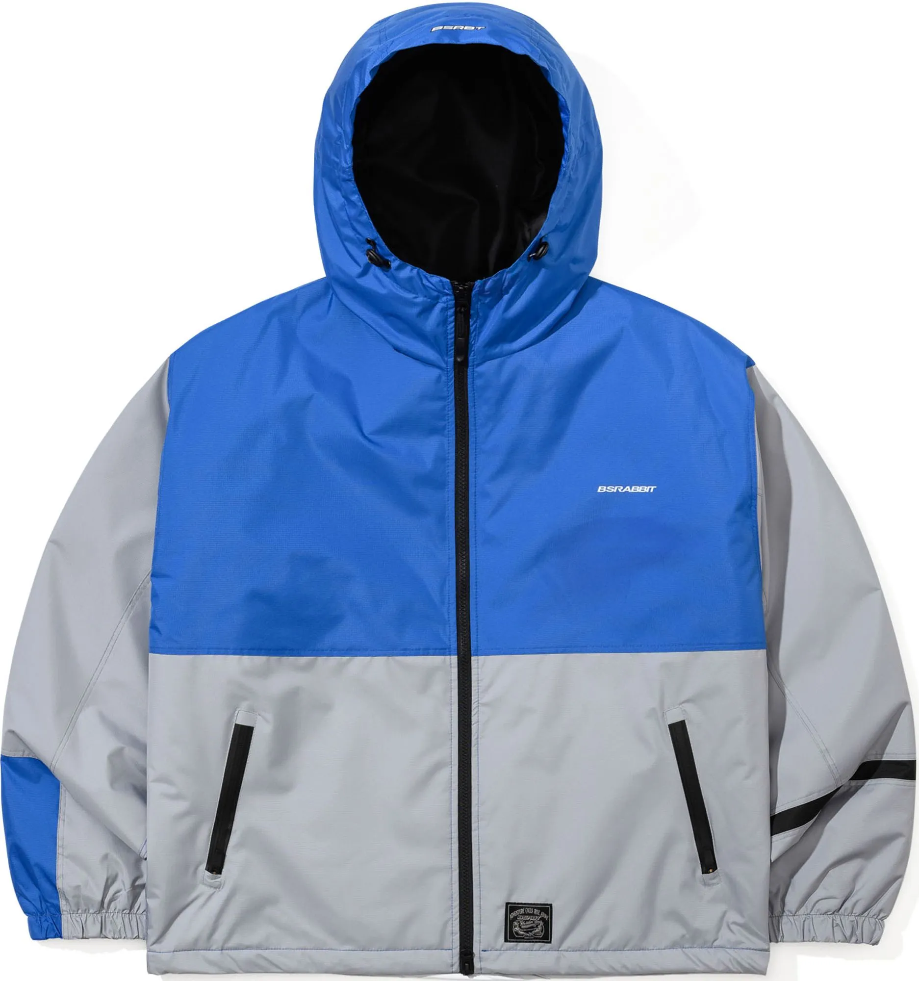 BS RABBIT BLOCKED 3OZ INSULATED HOODED JACKET  - BLUE GRAY - Unisex