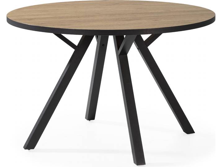 Marckeric - Beni Esstisch - Braun - 120x120x77cm