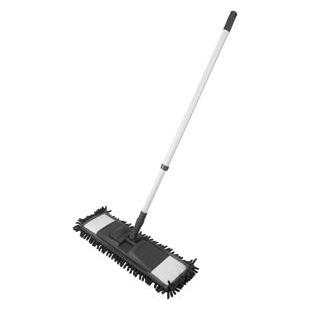 Clean Home Chenille-Bodenwischer + Teleskopstiel (61153808)