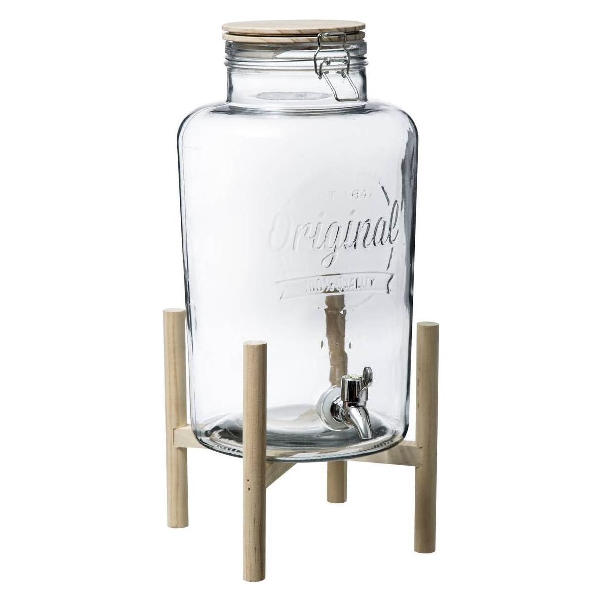 Secret de Gourmet Słoik z kranikiem, na stojaku, 8 L, szklany (42125149)