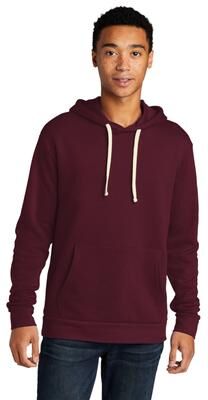 Next Level 9303 Santa Barbara Hoodie Sweatshirt in Maroon size XL   80/20 Cotton/Polyester NL9303