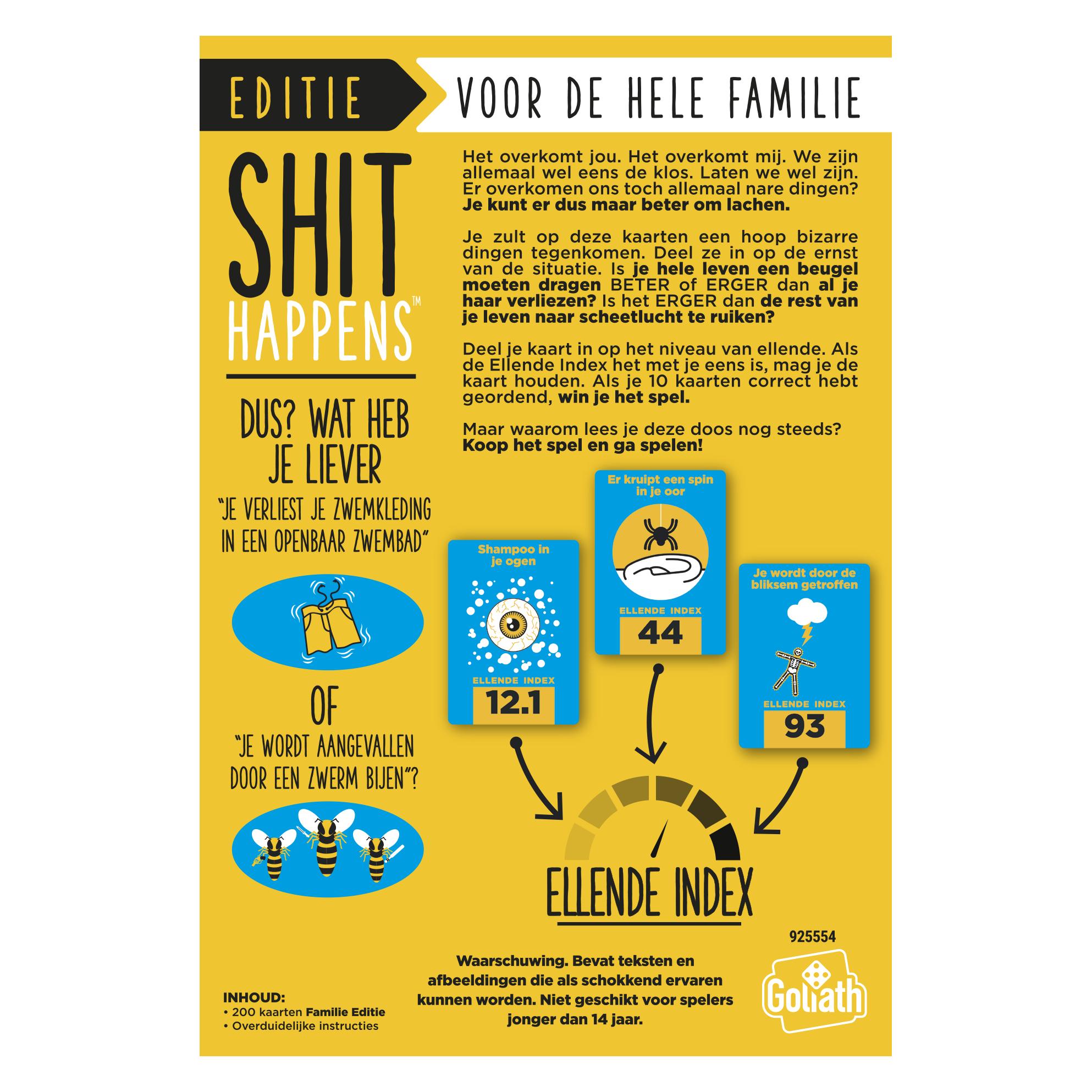 Goliath Toys Nl Shit Happens Family Edition (Niederländisch) (925554.006)