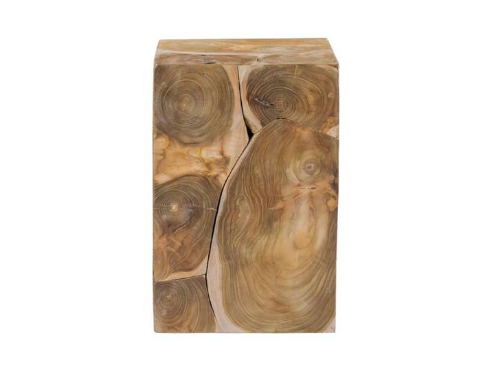 Table Basse Cube Radix en Bois de Teck Naturel - Réf. VK8056633401655