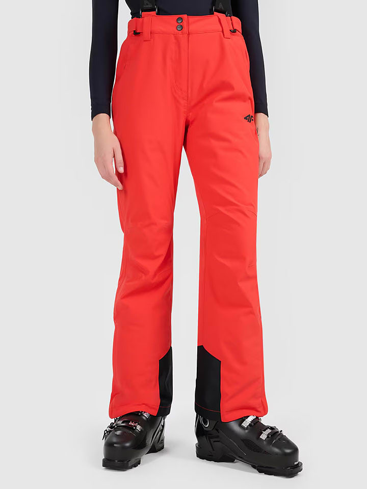 4F Ski-/ Snowboardhose in Rot - XXL