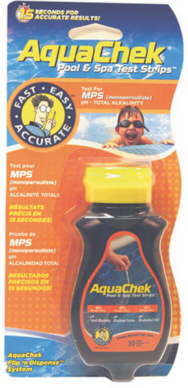 Languettes d'analyse AQUACHEK ORANGE 3 EN 1