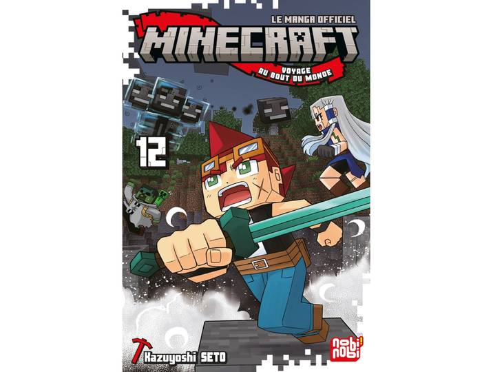 Minecraft, le manga officiel - Voyage au bout du monde Tome 12 (Manga)