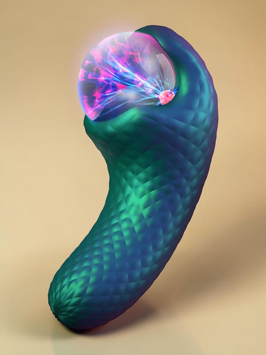 Temptasia Vibromasseur Enchanted Serpent en silicone doux avec 10 modes de vibration