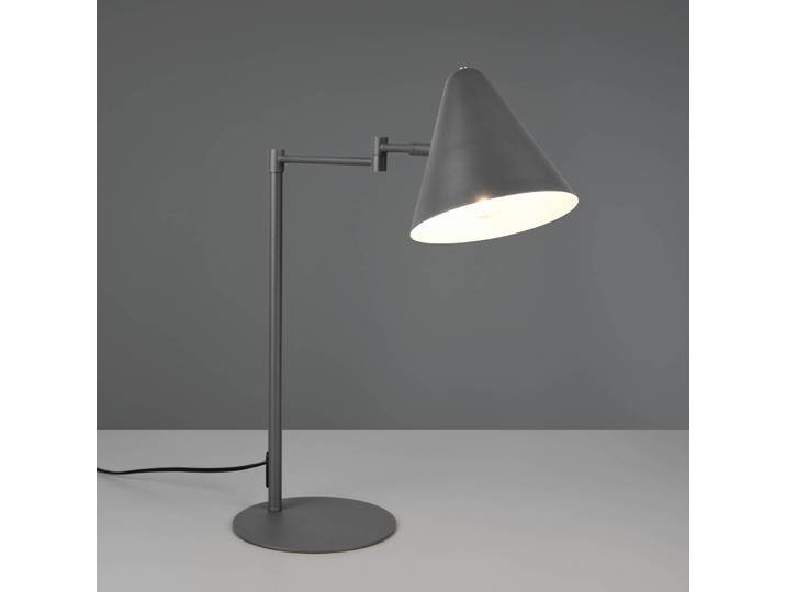 Trio Lighting Tischlampe Cosima, schwarz, für Wohn- / Esszimmer, Metall, Modern
