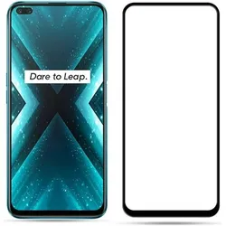 Screenguard Realme X3 Superzoom Full Screen Panzerglas Schutzfolie 2.5D 9H (Realme X3 SuperZoom), Smartphone Schutzfolie, Schwarz