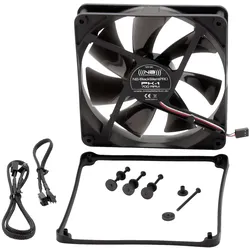 NOISEBLOCK PK1 - Noiseblocker BlackSilent Pro Fan PK1, 140 mm