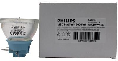 Philips MSD Platinum 200 Flex 240W Stage/Touring Lamp, Elation Smarty Hybrid Replacement, 8000K, 3000hr - 9284-957-05314
