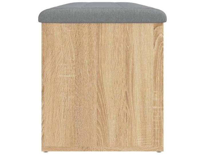 Elégant Banc à chaussures Brun - Banc de rangement Chêne Sonoma 102x42x45cm - bois d'ingénierie PRO6779367292351