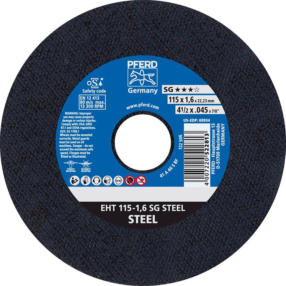 PFERD Trennscheibe SG STEEL für die Stahlbearbeitung