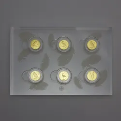 Goldmünzen 6 x 20 Euro "Heimische Vögel" 2016-2021 Set – 6-teilig (Deutschland)
