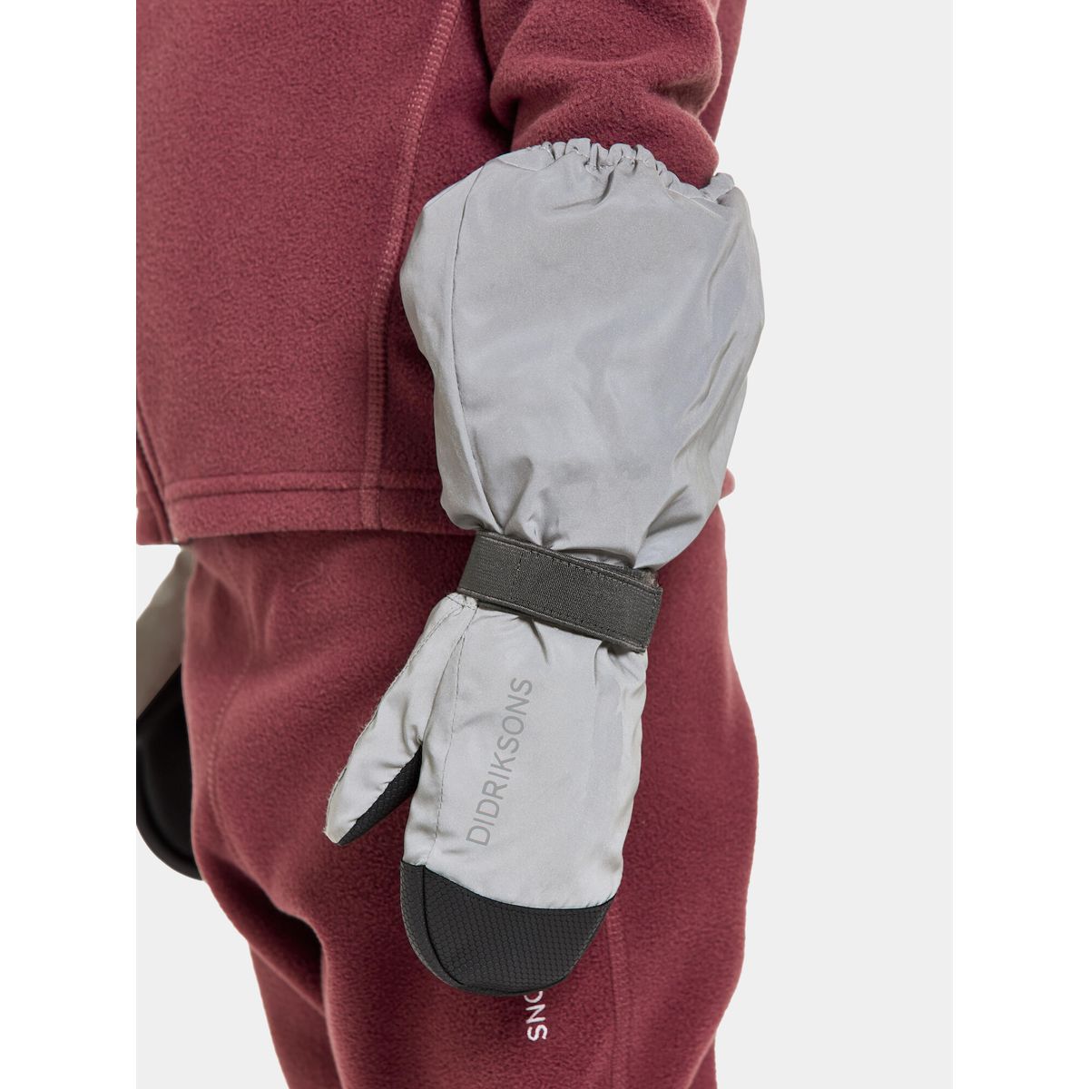 Didriksons Biggles Refl Mitten silver (Z75) 8-10Y 505013Z75808